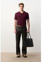Polo Manga Corta Tejida Para Hombre Aura Polo Manga Corta Tejida Para Hombre Aura Vinotinto L VÉLEZ de Vélez