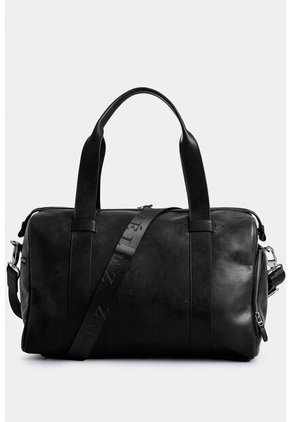 Bowling Esencial 2 De Cuero Para Hombre Efecto Envejecido Bowling Esencial 2 De Cuero Para Hombre Efecto Envejecido Negro VÉLEZ