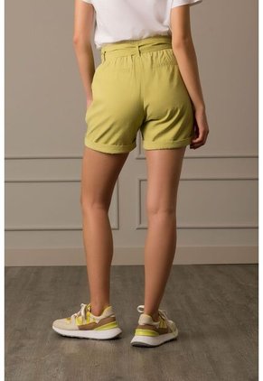 Short Minium Para Mujer Tiro Alto Verde Short Minium Para Mujer Tiro Alto Verde 12 Vélez
