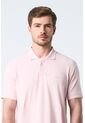 Polo Para Hombre Semi Fit Detalle Jacquard Polo Para Hombre Semi Fit Detalle Jacquard Rosado M VÉLEZ de Vélez