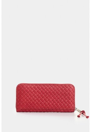 Billetera Porta Chequera De Cuero Para Mujer Astra Billetera Porta Chequera De Cuero Para Mujer Astra Rojo VÉLEZ