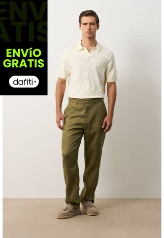 Pantalón Para Hombre Alma Pantalón Para Hombre Alma Verde Oliva 36 VÉLEZ Vélez