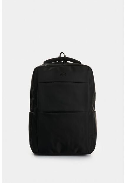 Morral Leo En Lona Y Cuero Para Hombre Multifuncional Morral Leo En Lona Y Cuero Para Hombre Multifuncional Negro VÉLEZ