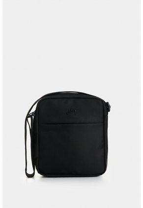 Morral Leo En Lona Y Cuero Para Hombre Multifuncional Morral Leo En Lona Y Cuero Para Hombre Multifuncional Negro VÉLEZ