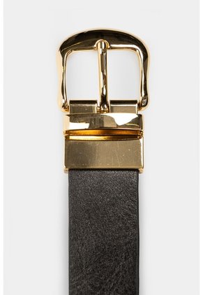 Cinturón Doble Faz Fraile De Cuero Para Mujer Caimán Reversible Negro Cinturón Doble Faz Fraile De Cuero Para Mujer Caimán Reversible Negro S VÉLEZ