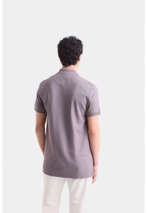 Polo Casual Algodón Pima Polo Casual Algodón Pima Gris Pistola XL Vélez