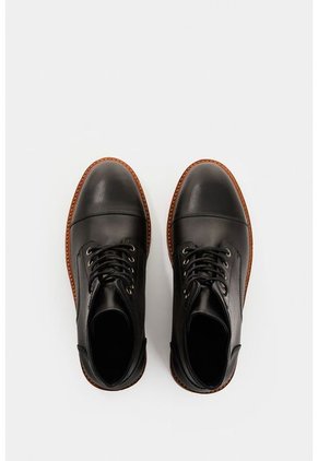 Botas De Cuero Para Hombre Ray Botas De Cuero Para Hombre Ray Negro 45 VÉLEZ