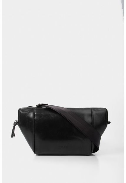 Riñonera Doblez De Cuero Para Hombre Vintage