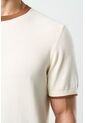 Camiseta Tejida Manga Corta Para Hombre Luminia Camiseta Tejida Manga Corta Para Hombre Luminia Crema XXL VÉLEZ de Vélez