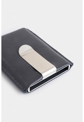 Porta Documentos De Cuero Miniwallet Porta Documentos De Cuero Miniwallet Azul Oscuro VÉLEZ