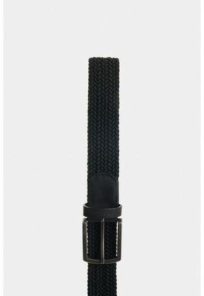 Cinturón Trenzado De Cuero Para Hombre Tyvi 2.0 Cinturón Trenzado De Cuero Para Hombre Tyvi 2.0 Negro 36 VÉLEZ