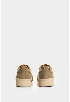 Zapatos De Cordón De Cuero Gamuzado Para Hombre Ocean Zapatos De Cordón De Cuero Gamuzado Para Hombre Ocean Arena 44 VÉLEZ