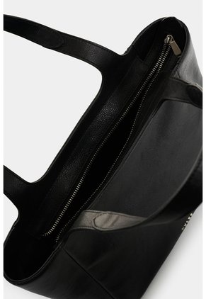 Shopping De Cuero Para Mujer Ailana Shopping De Cuero Para Mujer Ailana Negro VÉLEZ