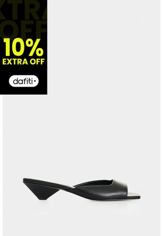 Sandalia Tacón En Cuero Para Mujer Marquee 2.0 Sandalia Tacón En Cuero Para Mujer Marquee 2.0 Negro 39 VÉLEZ Vélez