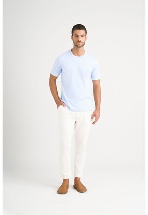 Camiseta Micropima Arizona Para Hombre Semi Ajustada Camiseta Micropima Arizona Para Hombre Semi Ajustada Azul Claro S VÉLEZ