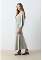 Camiseta Maxi Tejida Para Mujer Efos Camiseta Maxi Tejida Para Mujer Efos Plata XS VÉLEZ de Vélez