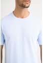 Camiseta Micropima Arizona Para Hombre Semi Ajustada Camiseta Micropima Arizona Para Hombre Semi Ajustada Azul Claro S VÉLEZ de Vélez
