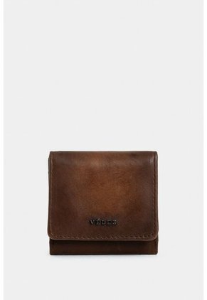 Monedero Rústico De Cuero Para Hombre Con Pasador Monedero Rústico De Cuero Para Hombre Con Pasador Miel VÉLEZ