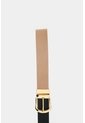 Cinturón Doble Faz Tropical New 2.0 De Cuero Para Mujer Hebilla Reversible Cinturón Doble Faz Tropical New 2.0 De Cuero Para Mujer Hebilla Reversible Beige M VÉLEZ de Vélez