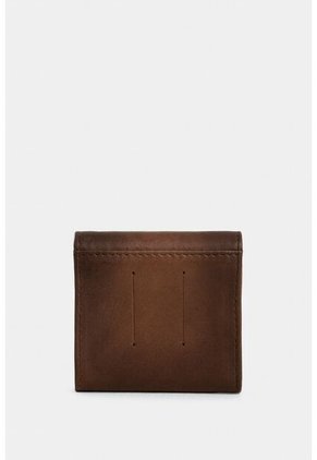 Monedero Rústico De Cuero Para Hombre Con Pasador Monedero Rústico De Cuero Para Hombre Con Pasador Miel VÉLEZ