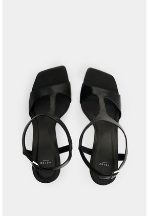 Sandalia Tacón En Cuero Para Mujer Encore 2.0 Sandalia Tacón En Cuero Para Mujer Encore 2.0 Negro 35 VÉLEZ