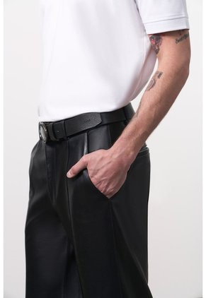 Pantalón En Cuero Para Hombre Pantalón En Cuero Para Hombre Negro 36 VÉLEZ