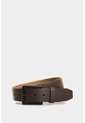 Cinturón Unifaz Vértice De Cuero Para Hombre Diseño Rayas Cinturón Unifaz Vértice De Cuero Para Hombre Diseño Rayas Cafe 32 VÉLEZ de Vélez