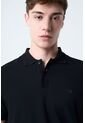 Polo Para Hombre Semi Fit Detalle Jacquard Polo Para Hombre Semi Fit Detalle Jacquard Negro XL VÉLEZ de Vélez