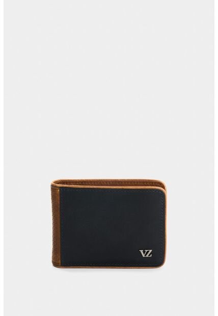 Billetera De Cuero Para Hombre Lines 2.0 Billetera De Cuero Para Hombre Lines 2.0 Azul VÉLEZ