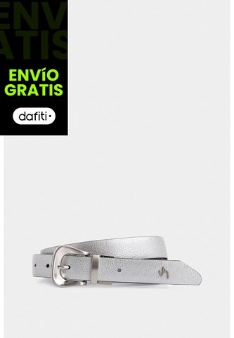 Cinturón Doble Faz Black Libertad De Cuero Grano Plata Cinturón Doble Faz Black Libertad De Cuero Grano Plata L VÉLEZ Vélez