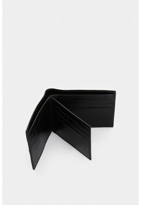 Billetera En Cuero Para Hombre Titus 2 Billetera En Cuero Para Hombre Titus 2 Negro VÉLEZ
