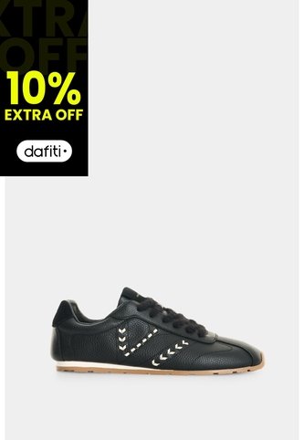 Tenis En Cuero Para Mujer Savanna Grain Stitch Tenis En Cuero Para Mujer Savanna Grain Stitch Negro 41 VÉLEZ Vélez