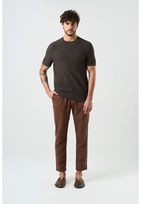 Camiseta Lucca Manga Corta Para Hombre Cuello Redondo Camiseta Lucca Manga Corta Para Hombre Cuello Redondo Verde Oliva M VÉLEZ