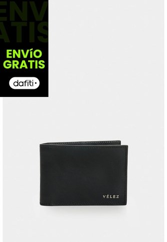 Billetera En Cuero Para Hombre Oasis Billetera En Cuero Para Hombre Oasis Negro VÉLEZ Vélez