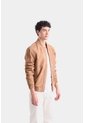 Chaqueta Bomber Helios De Cuero Gamuza Para Hombre Silueta Liviana Chaqueta Bomber Helios De Cuero Gamuza Para Hombre Silueta Liviana Camel M VÉLEZ de Vélez
