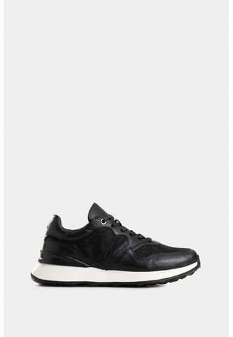 Tenis Garda De Cuero Para Hombre Detalles Jacquar Tenis Garda De Cuero Para Hombre Detalles Jacquar Negro 45 VÉLEZ Vélez