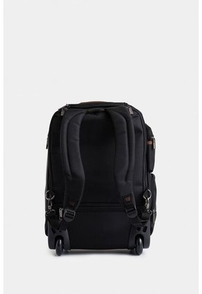 Morral Trolley Lona Por Cuero Para Hombre Acentos Morral Trolley Lona Por Cuero Para Hombre Acentos Negro VÉLEZ