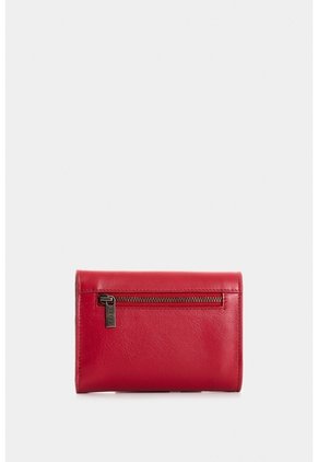 Billetera Magnolia En Cuero Para Mujer Billetera Magnolia En Cuero Para Mujer Rojo VÉLEZ