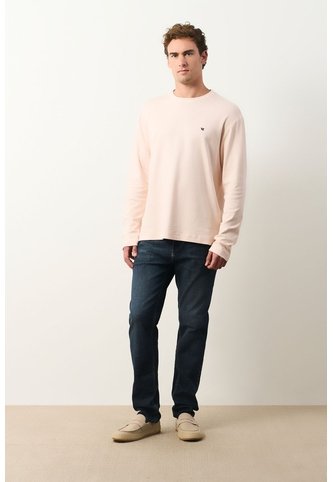Camiseta Tejida Manga Larga Para Hombre Sabina Camiseta Tejida Manga Larga Para Hombre Sabina Rosado S VÉLEZ Vélez