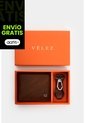 Kit Billetera + Llavero De Cuero Para Hombre Brand 2 Kit Billetera + Llavero De Cuero Para Hombre Brand 2 Brandy VÉLEZ de Vélez