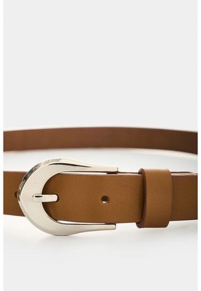 Cinturón Unifaz De Cuero Folia Para Mujer Dunas Cinturón Unifaz De Cuero Folia Para Mujer Dunas Miel L VÉLEZ