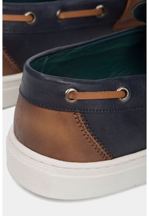 Mocasines Deportivos De Cuero Para Hombre Vintage Mocasines Deportivos De Cuero Para Hombre Vintage Azul 40 VÉLEZ