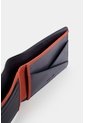 Billetera Oasis De Cuero Para Hombre Detalle Contraste Billetera Oasis De Cuero Para Hombre Detalle Contraste Azul Oscuro VÉLEZ de Vélez