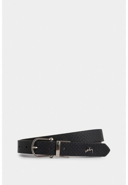 Cinturón Doble Faz Eddiem De Cuero Para Mujer Grabado Combinado Cinturón Doble Faz Eddiem De Cuero Para Mujer Grabado Combinado XL Vélez