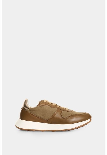 Tenis En Cuero Y Lona Para Mujer Ocaso 2 Tenis En Cuero Y Lona Para Mujer Ocaso 2 Tabaco 36 VÉLEZ