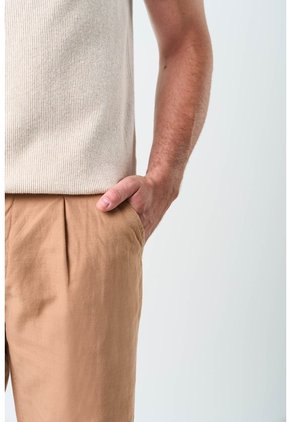 Pantalón Prenses En Lino Para Hombre Fit Holgado Pantalón Prenses En Lino Para Hombre Fit Holgado Kaky 36 VÉLEZ