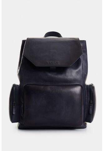 Morral Liora De Cuero Para Hombre Acabado Vintage Morral Liora De Cuero Para Hombre Acabado Vintage Azul Oscuro VÉLEZ Vélez