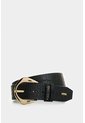 Cinturón Unifaz De Cuero Para Mujer Astra Cinturón Unifaz De Cuero Para Mujer Astra Negro S VÉLEZ de Vélez