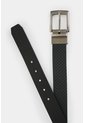 Cinturón Doble Faz De Cuero Para Hombre Gael Cinturón Doble Faz De Cuero Para Hombre Gael Azul Oscuro 30 VÉLEZ de Vélez