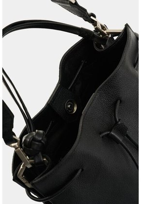 Bowling Baguette De Cuero Para Mujer Aromia Bowling Baguette De Cuero Para Mujer Aromia Negro VÉLEZ